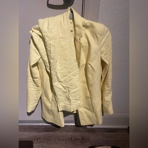 Express yellow suit